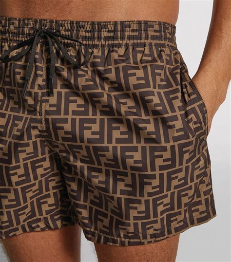 men's fendi swim trunks|fendi shorts with bags.